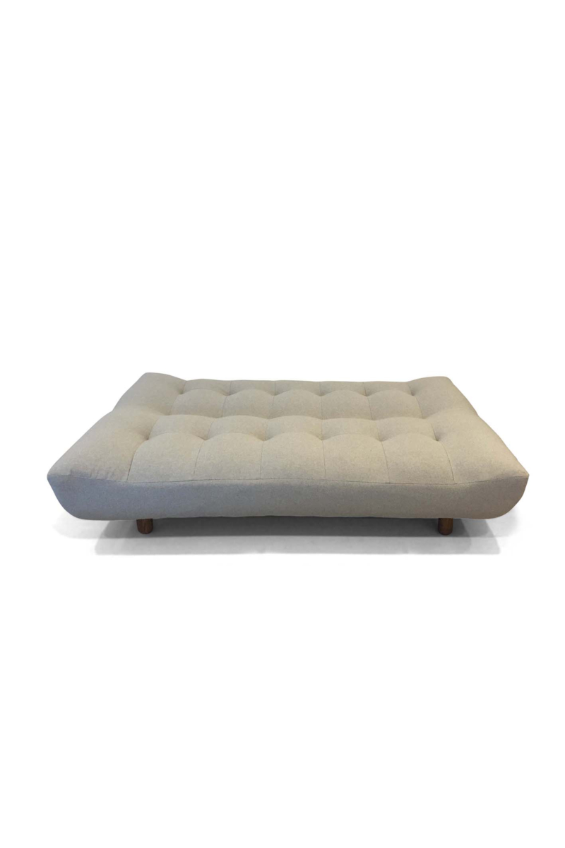 Fluffy Sofa Bed Stone Grey