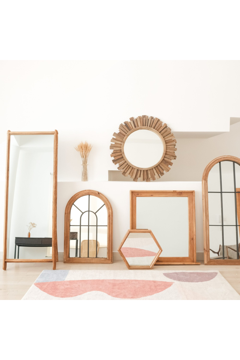 Reclaimed Wood Decorative Mirror Medium