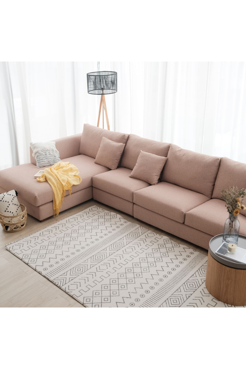 Joen Left Sectional Wide Sofa