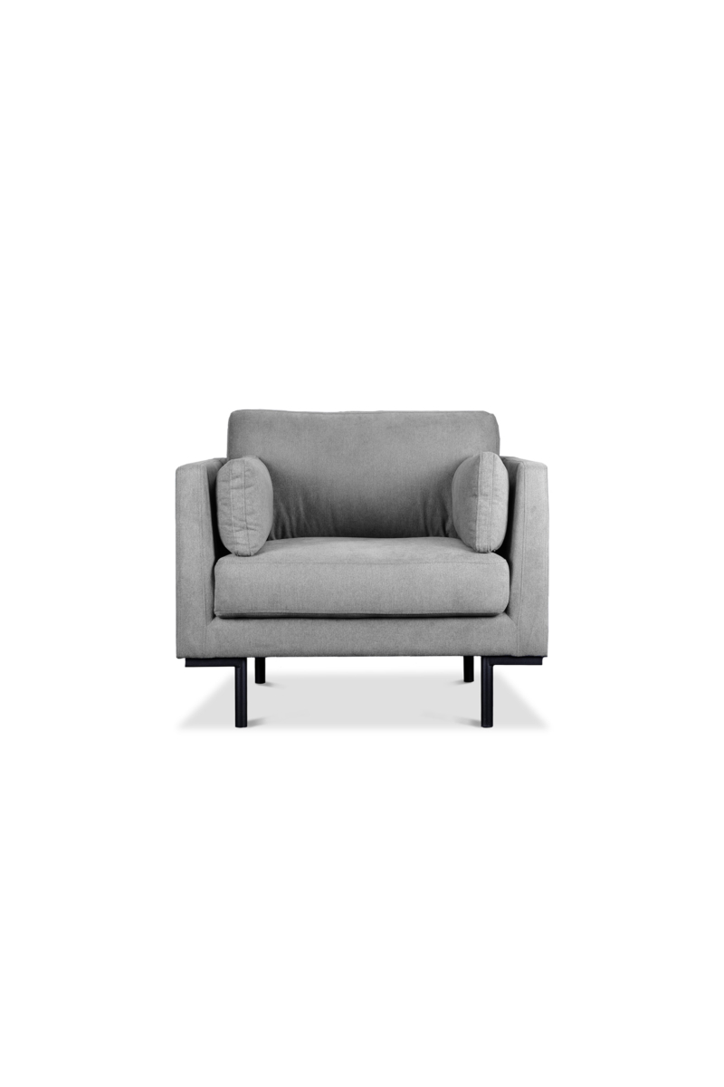 Loft Slate Grey 1 Seater Sofa