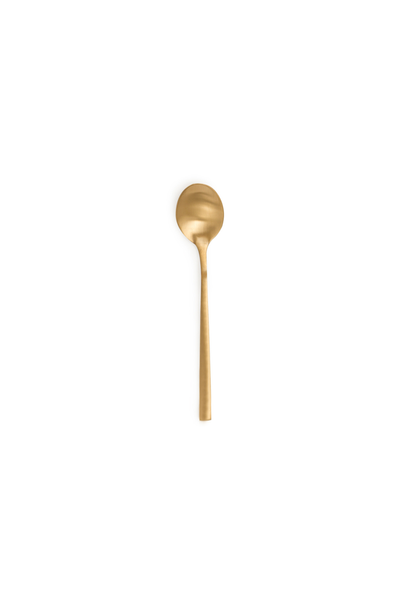 Luxe Matt Gold Tea Spoon