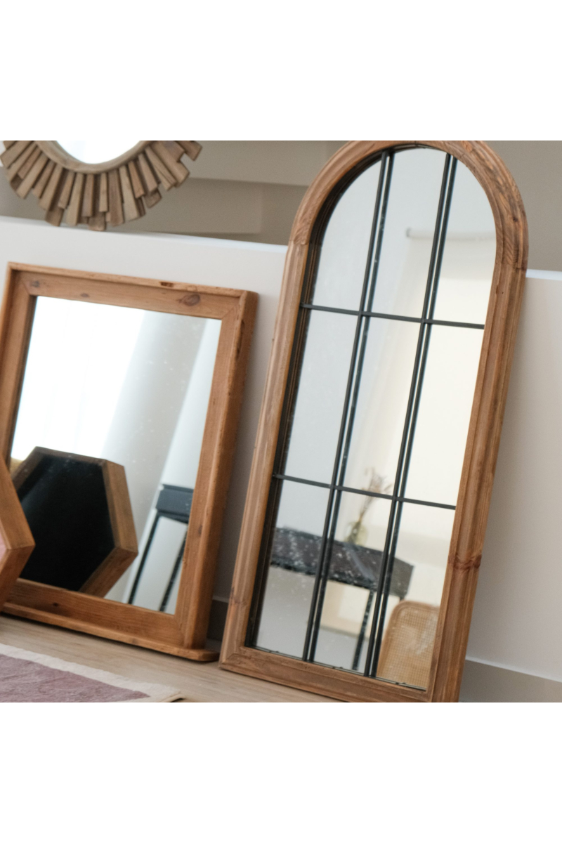 Reclaimed Wood Decorative Mirror
