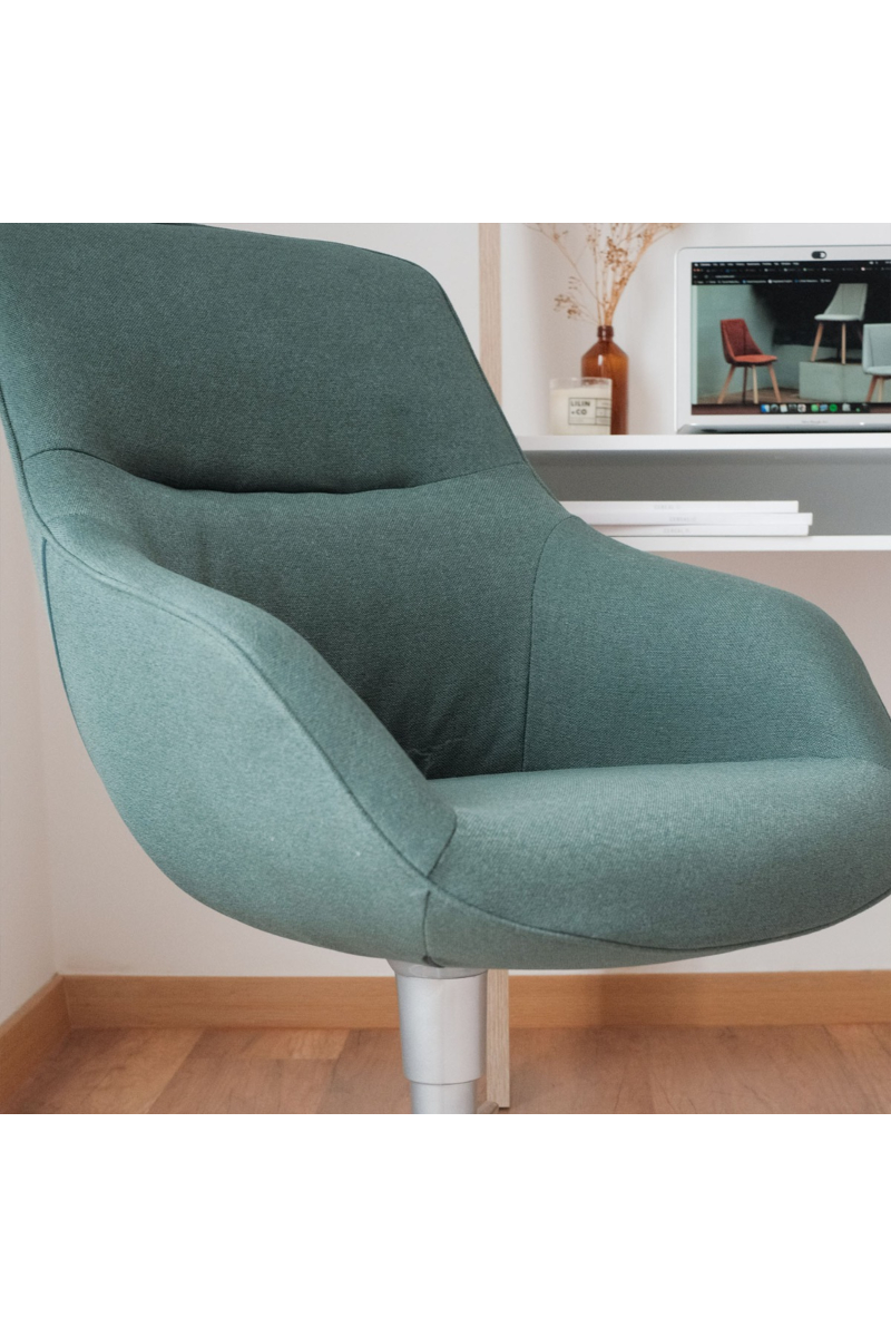 Victoria Forest Green Office Chair