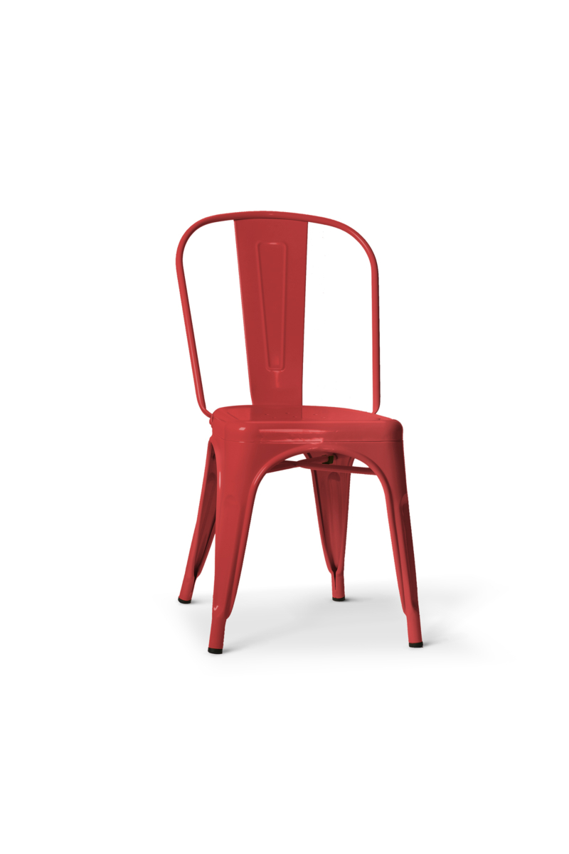 Replica Tolix Chair Crimson