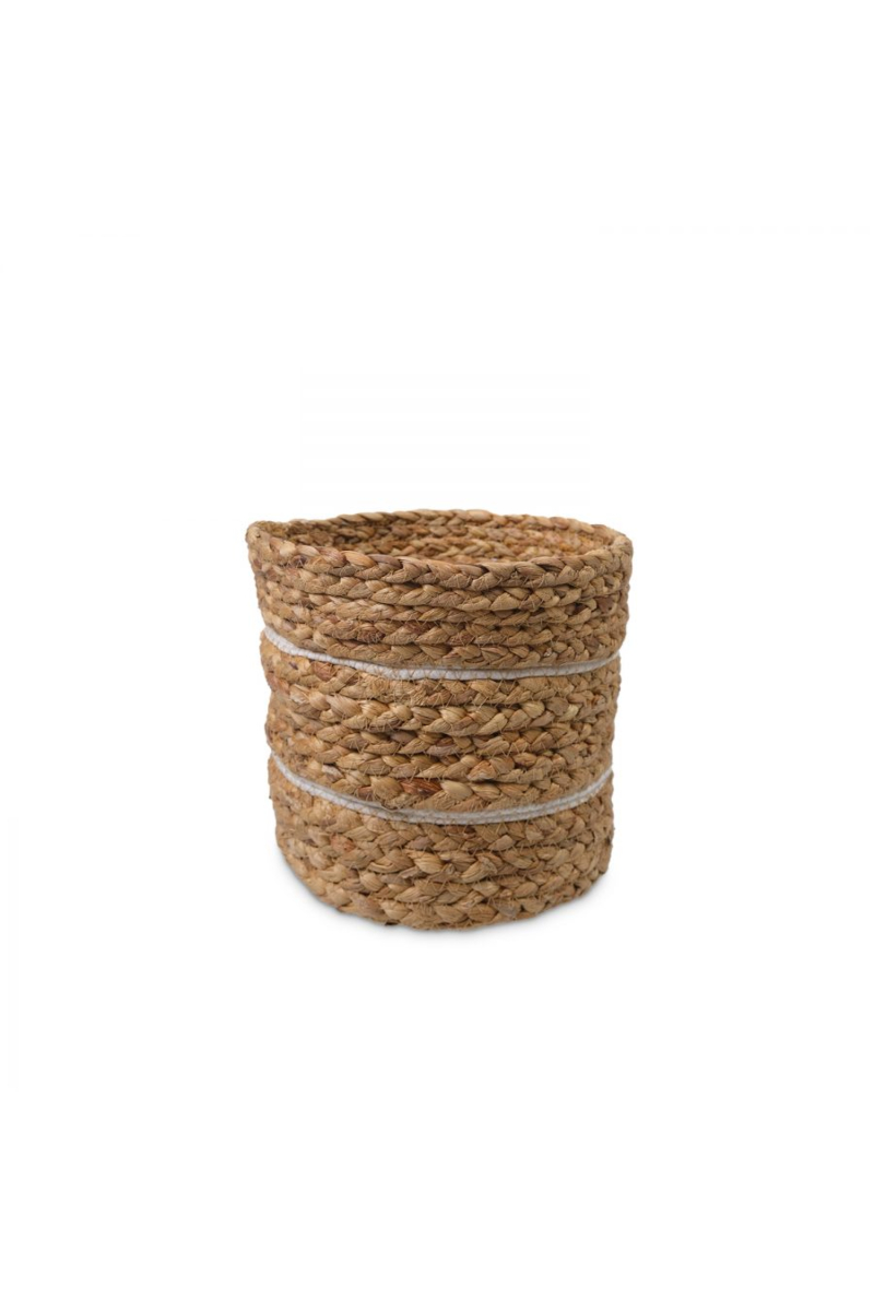 Bruna Water Hyacinth Small Basket