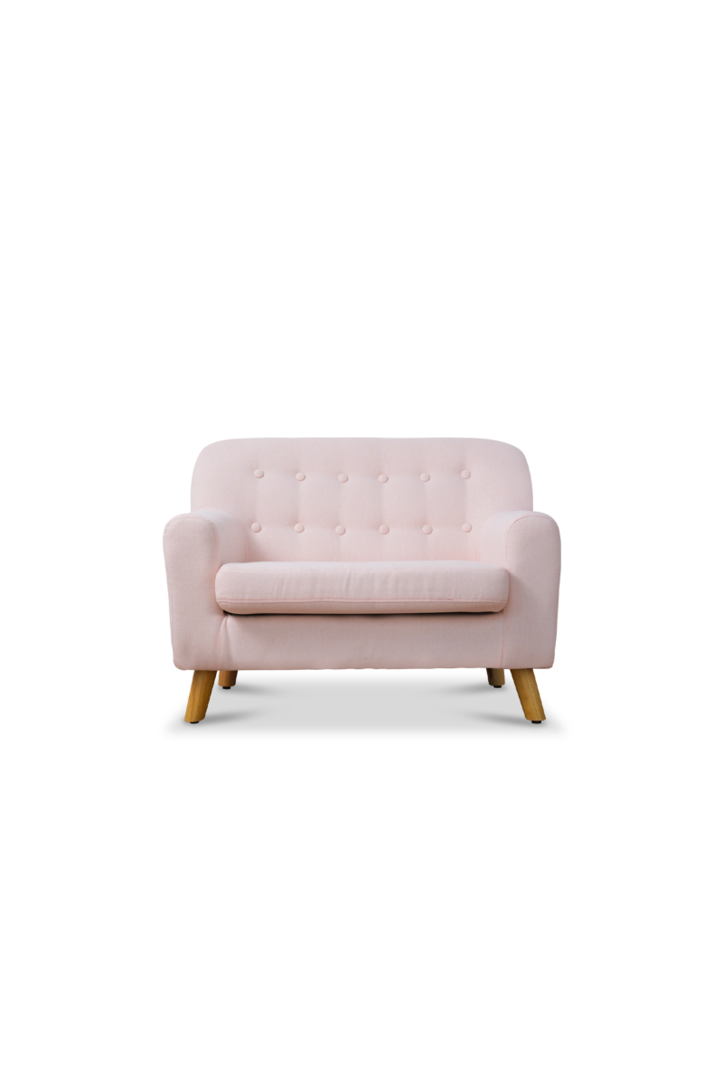 Lovisa Kids Blush Pink Sofa