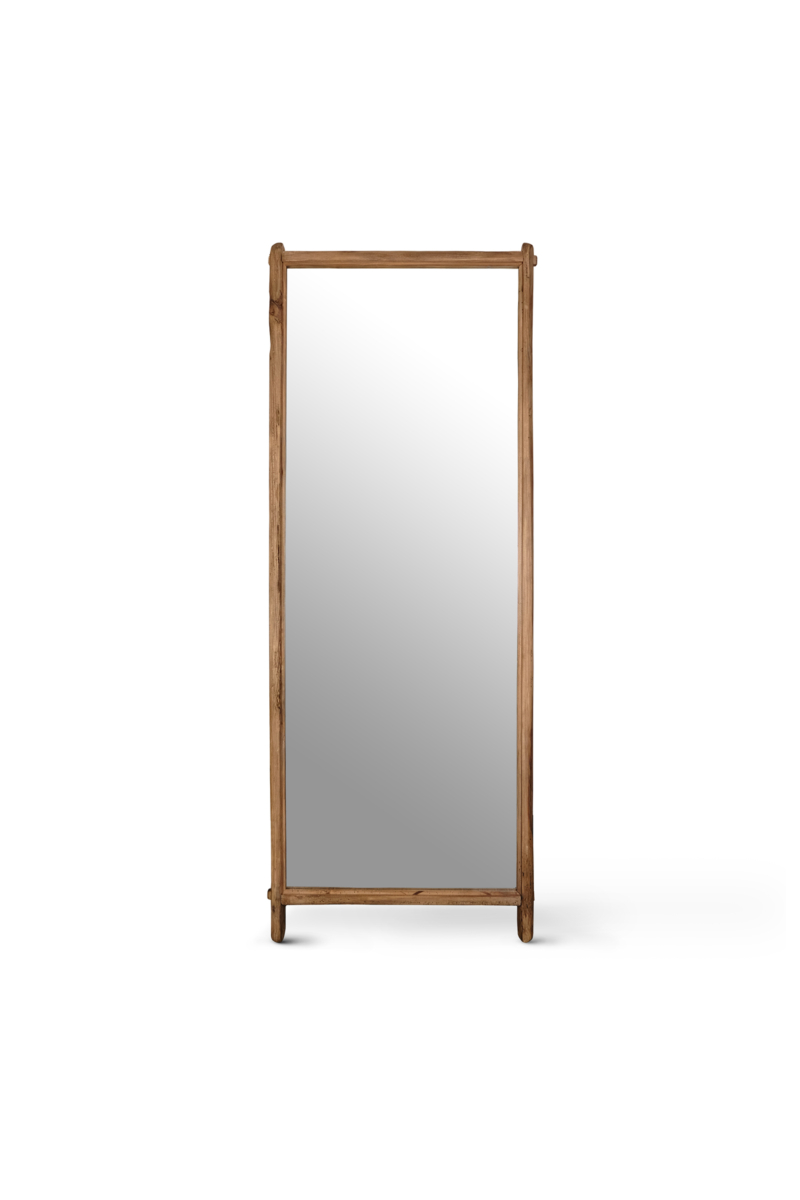 Reclaimed Wood Standing Mirror