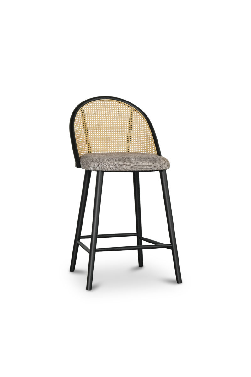 Peninsular Ebony Bar Stool