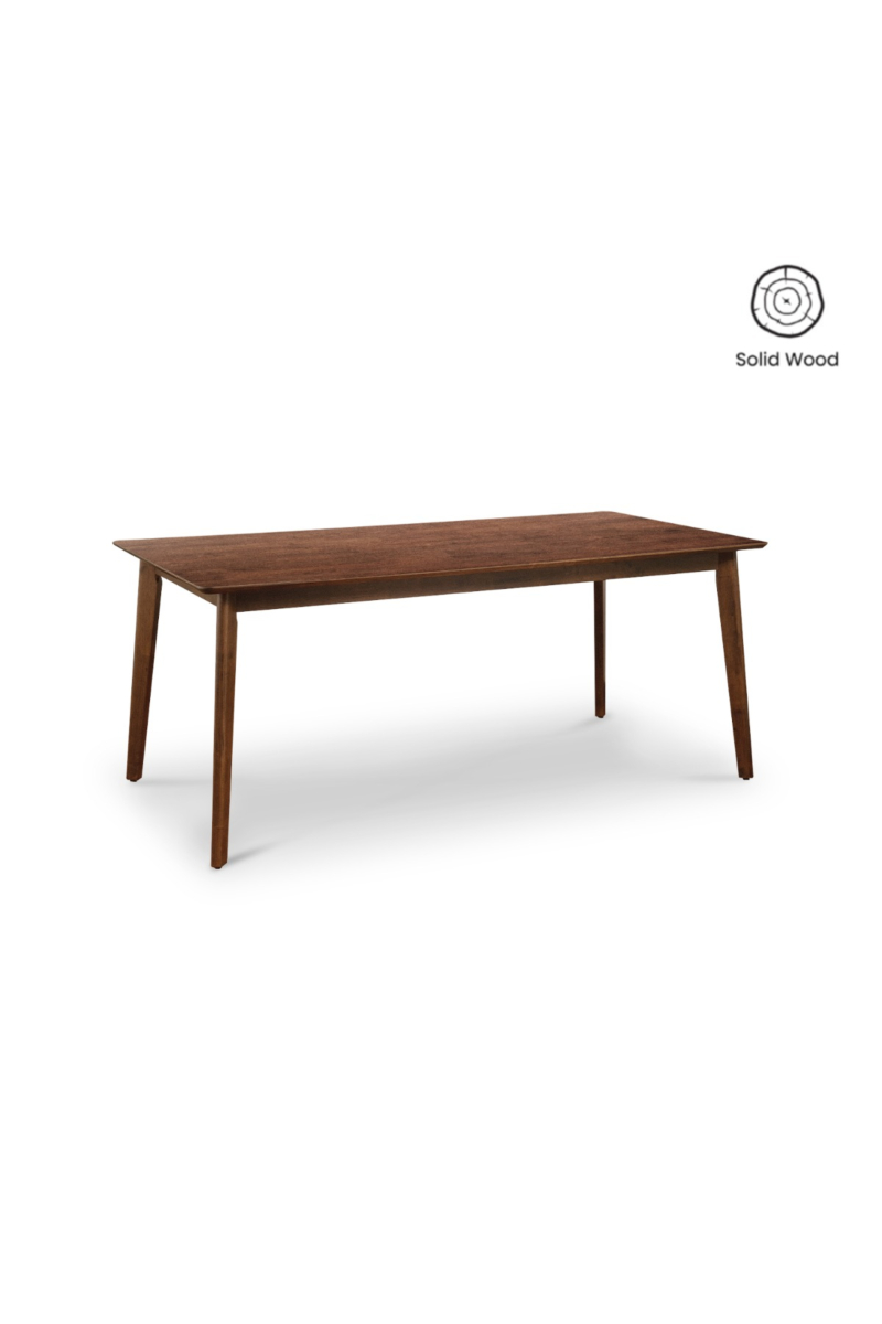 Dylan Dining Table 180cm Rustic Brown
