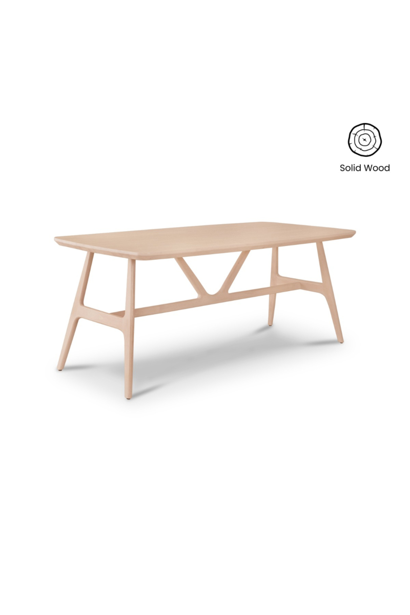 Freda Washed Oak Table 180cm