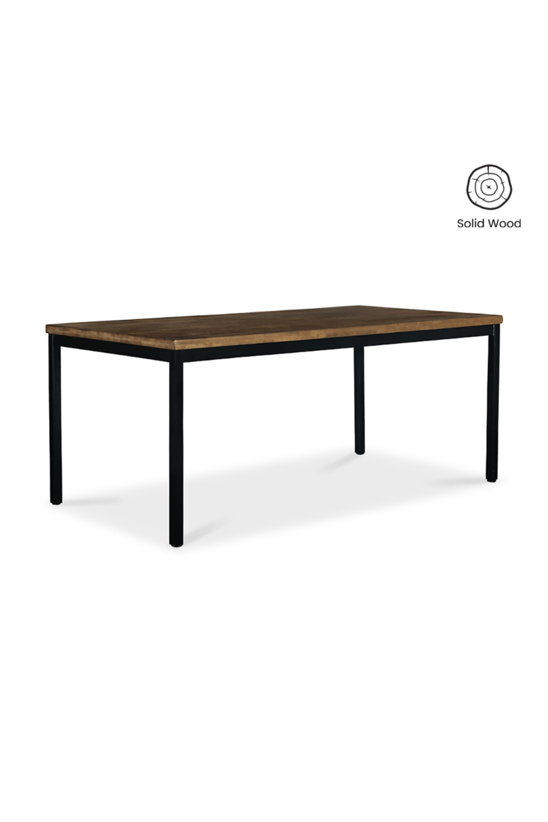 Industrial Cedar Brown Table 180cm