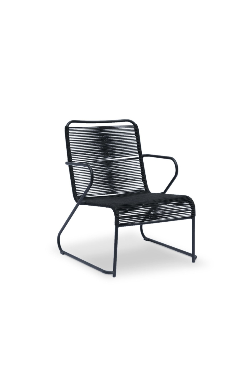 Iris Outdoor/Indoor Lounge Chair Ebony