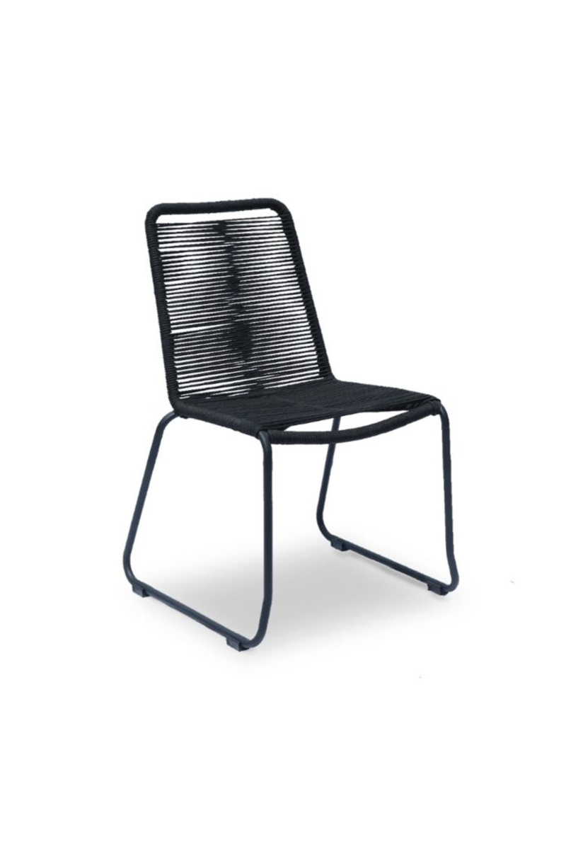 Iris Outdoor/Indoor Dining Chair Ebony