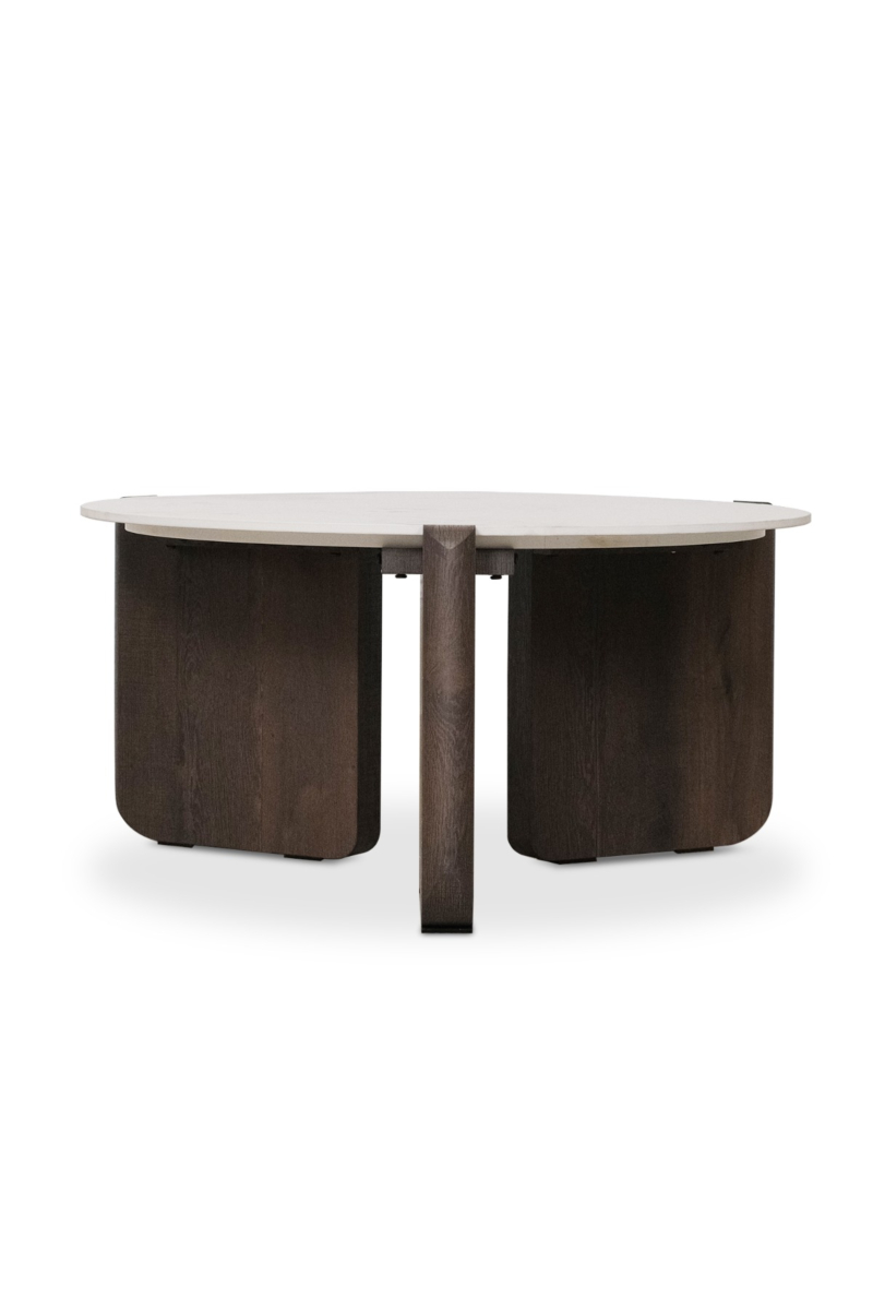 Juno Ceramic White Coffee Table