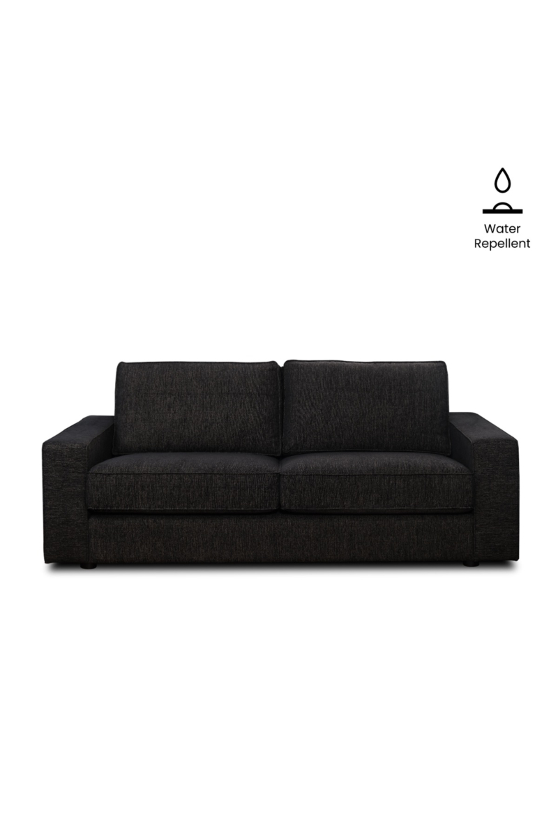 Klaus Ebony 3 Seater Sofa