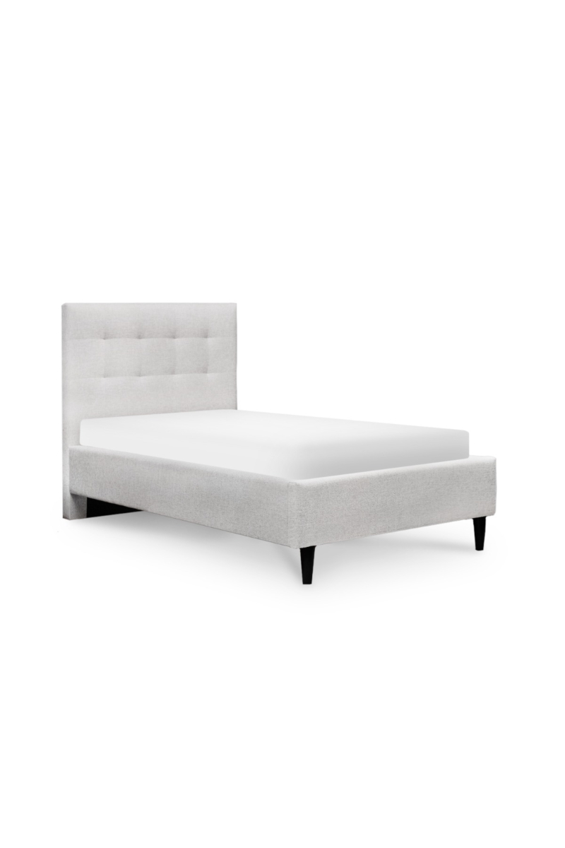 Lillian Stone Grey Single Bed