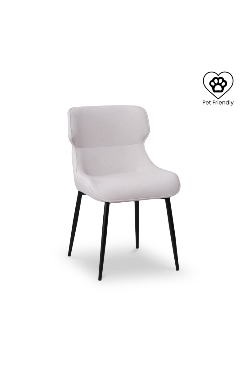 Mateo Pearl White Chair