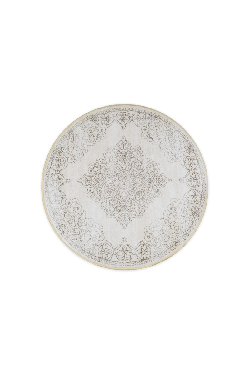 Odette Chenille Round Rug Dia122cm