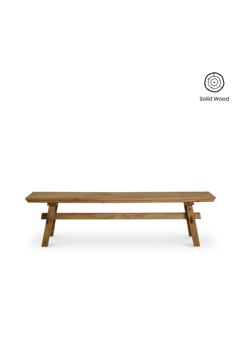 Reclaimed Wood Bench 180cm