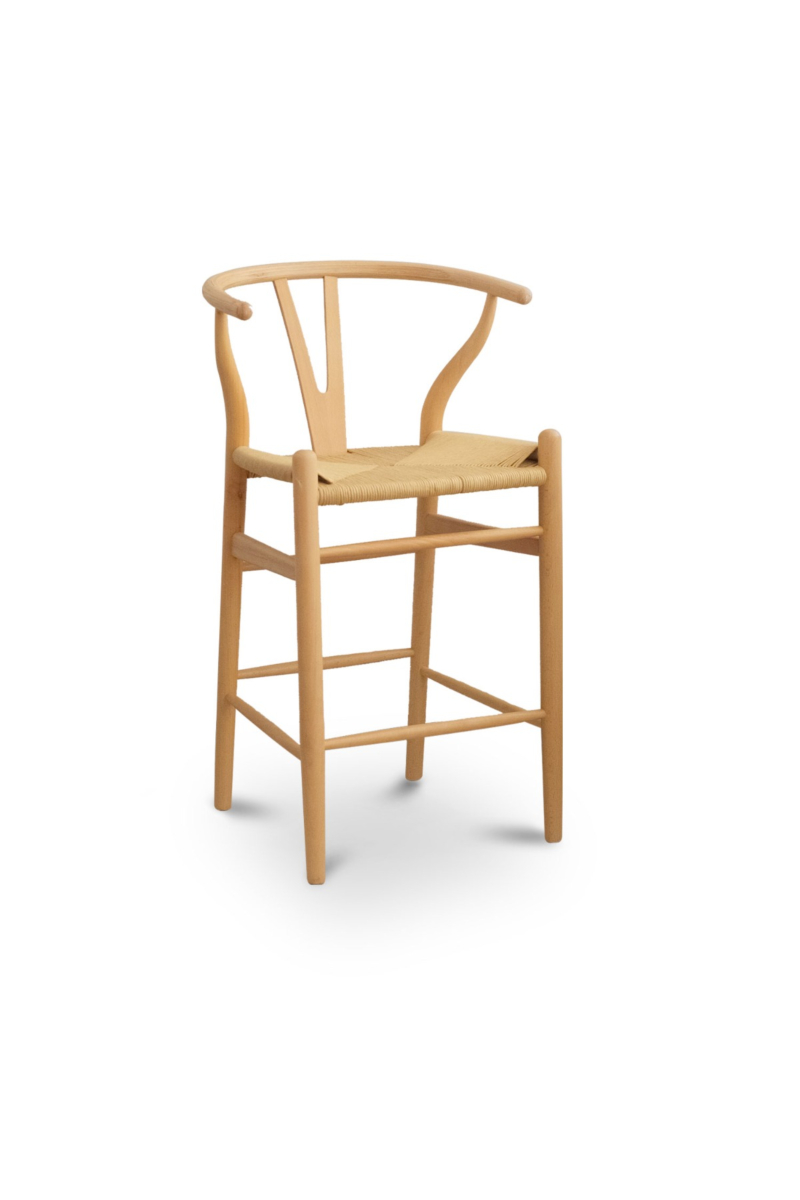 Replica Wishbone Counter Stool Natural (Markdown)