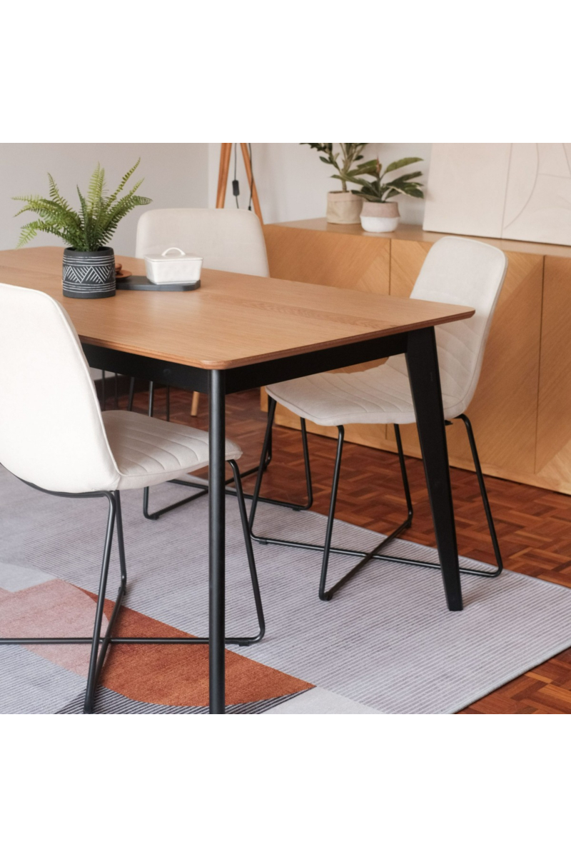 Rolf 2-Tone Dining Table 165cm