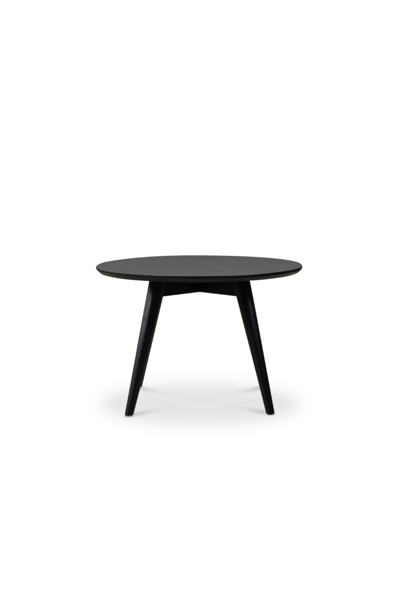 Rolf Ebony Round Coffee Table