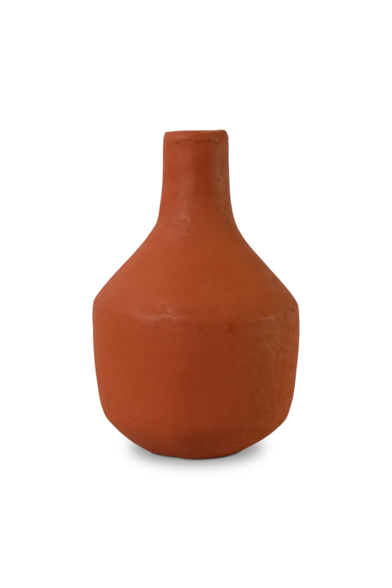 Taruna Natural Terraccota Gourd Vase