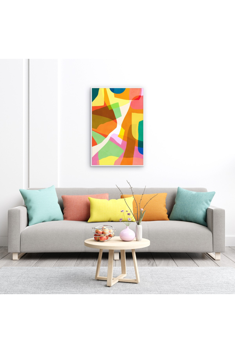 Framed Canvas 60x90cm - Vibrant