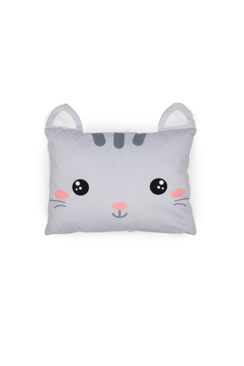 Velvet Kitten Cushion 30x40
