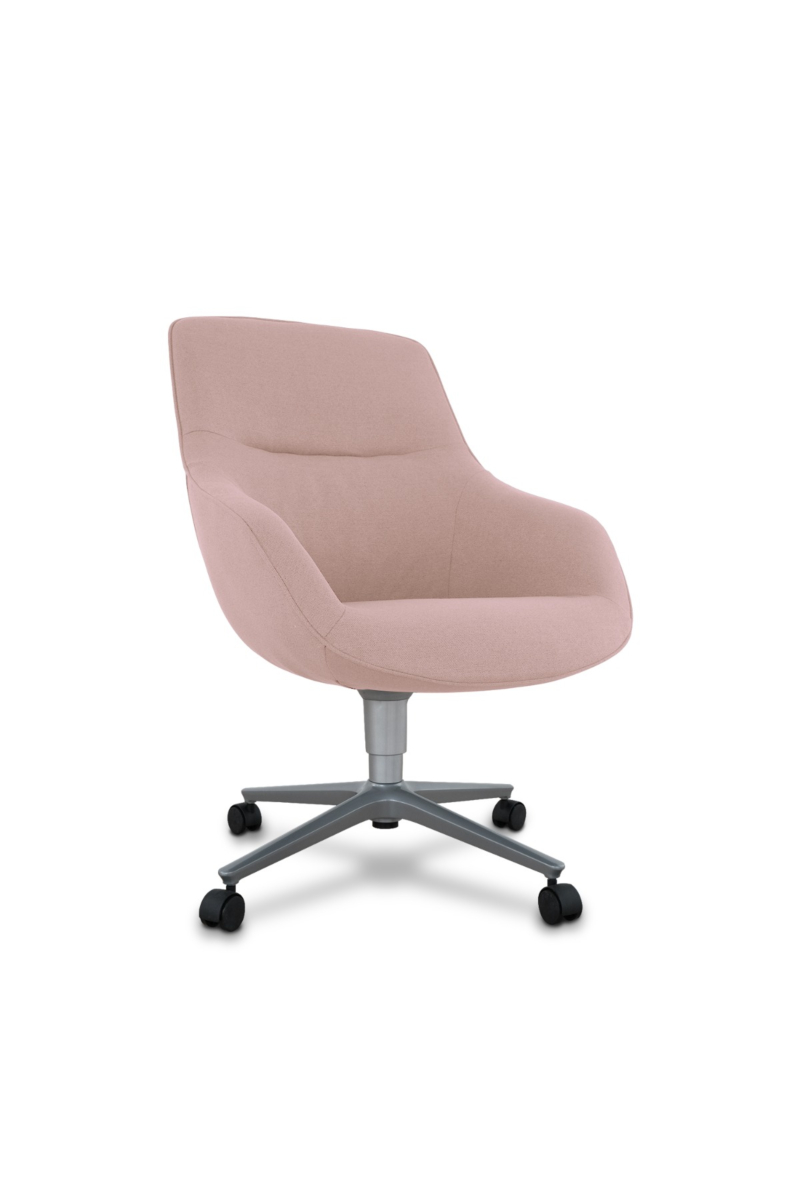 Victoria Rose Pink Office Chair