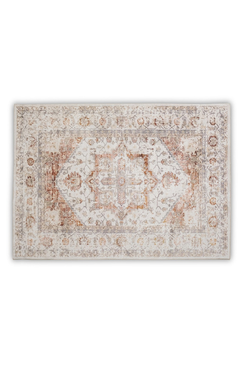 Yara Printed Polyester Silky Rug 250x350cm